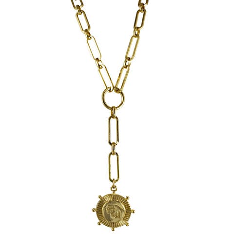 St. Louis Blues Lusso Gold Plate Note Necklace