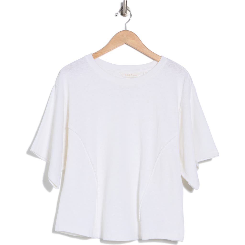 Joie Cami Flutter Sleeve Top In Bright White
