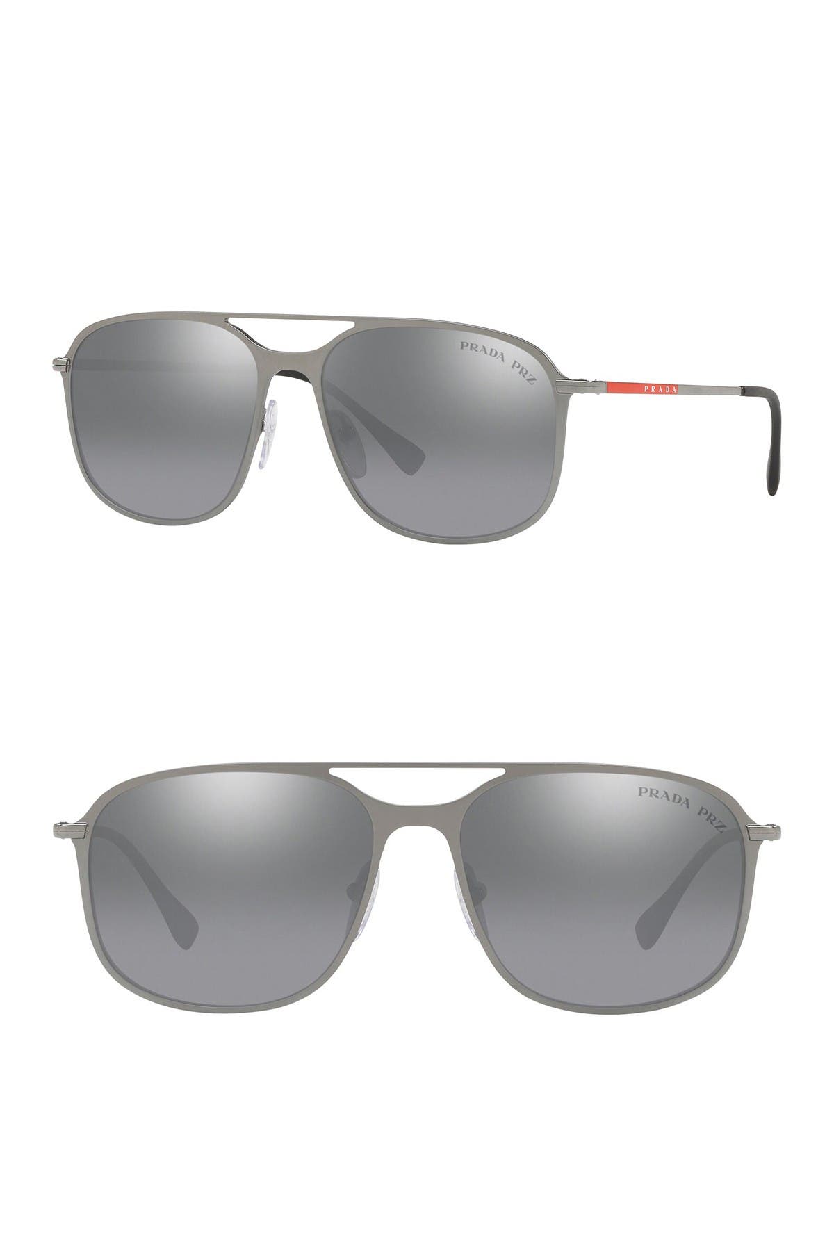 prada 60mm shield sunglasses