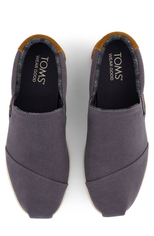 Shop Toms Alp Fwd Mid Slip-on Sneaker In Dark Grey