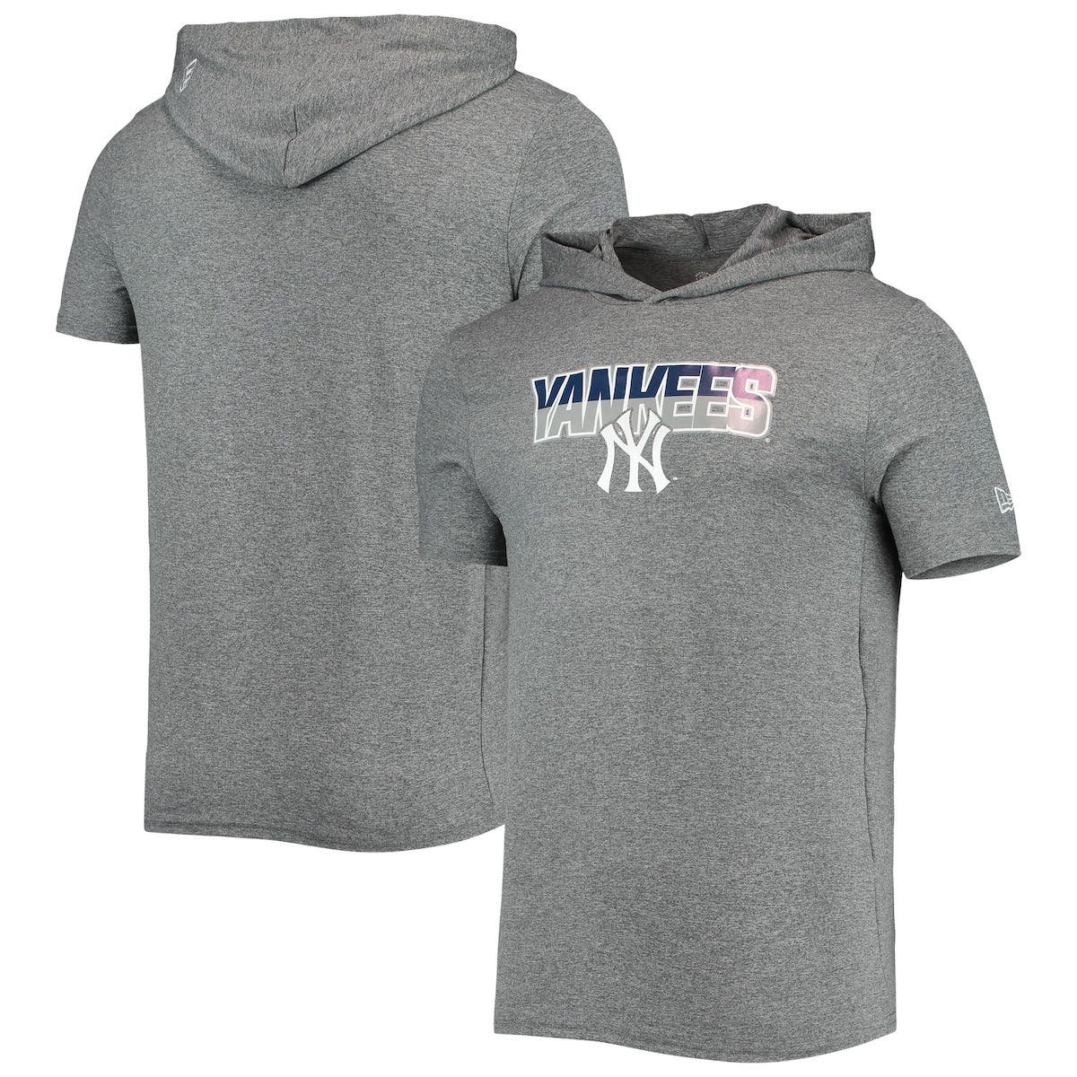 Heathered Gray New York Yankees Hoodie 