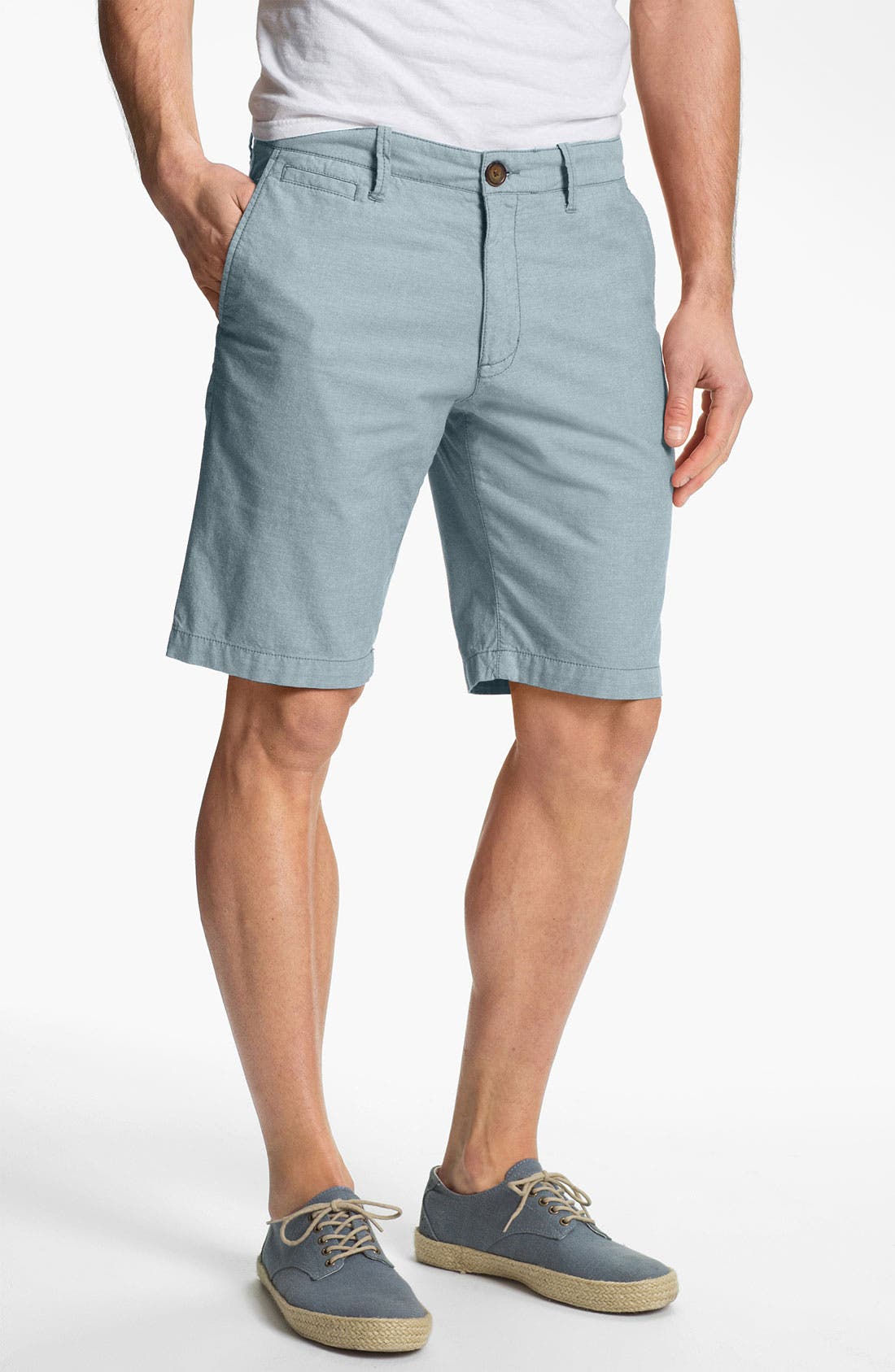 Original Penguin Oxford Cotton Shorts Nordstrom