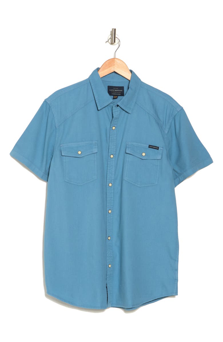 Lucky Brand Western Workwear Short Sleeve Shirt | Nordstromrack