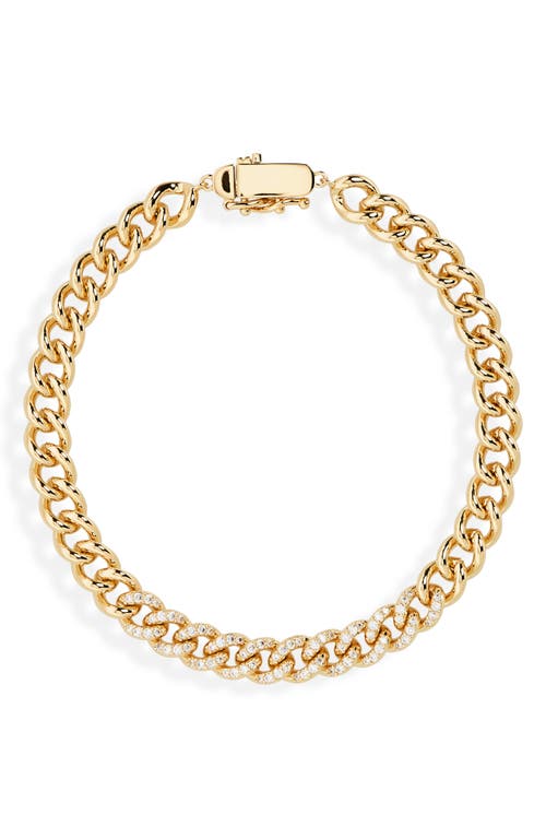 Nadri Large Link Curb Chain Bracelet in Gold at Nordstrom