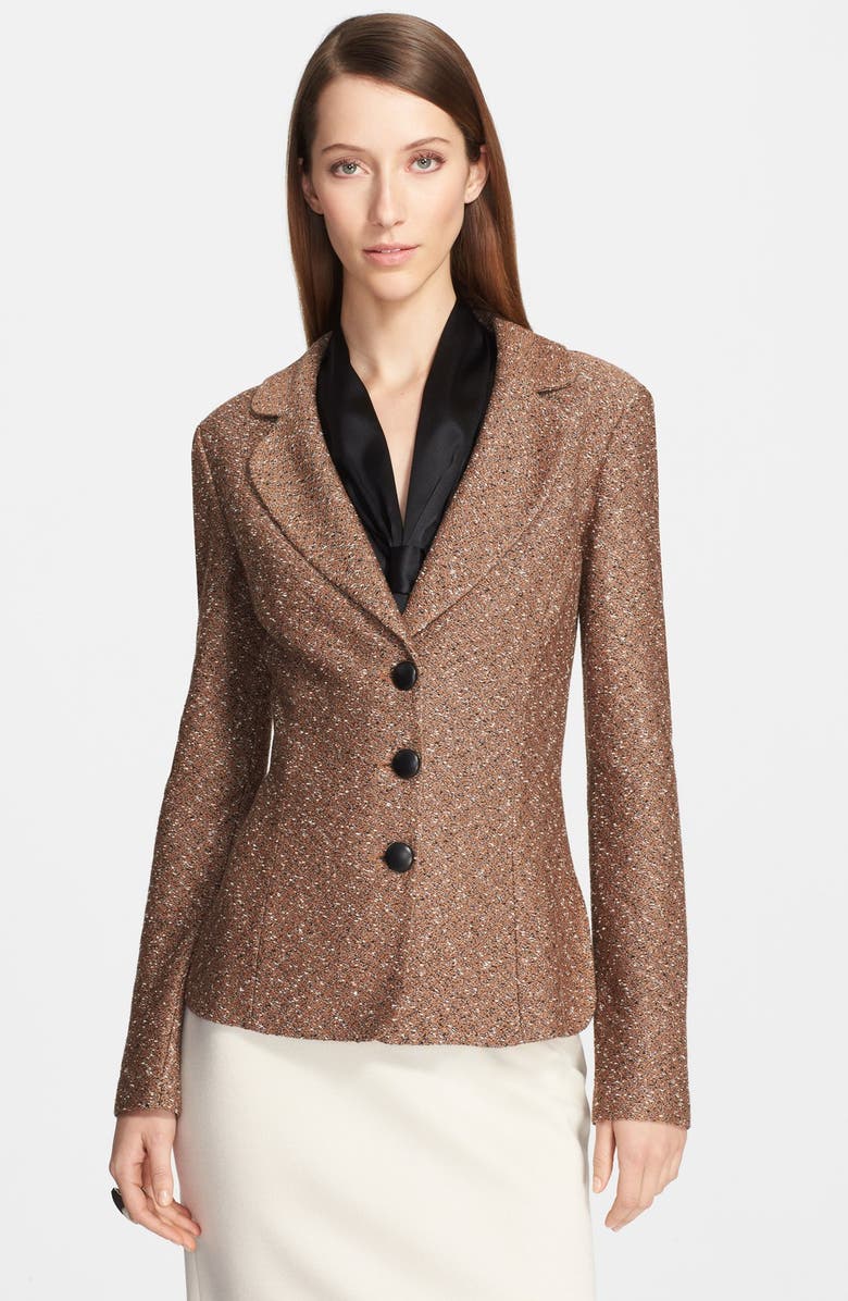 St. John Collection Donegal Tweed Knit Jacket | Nordstrom