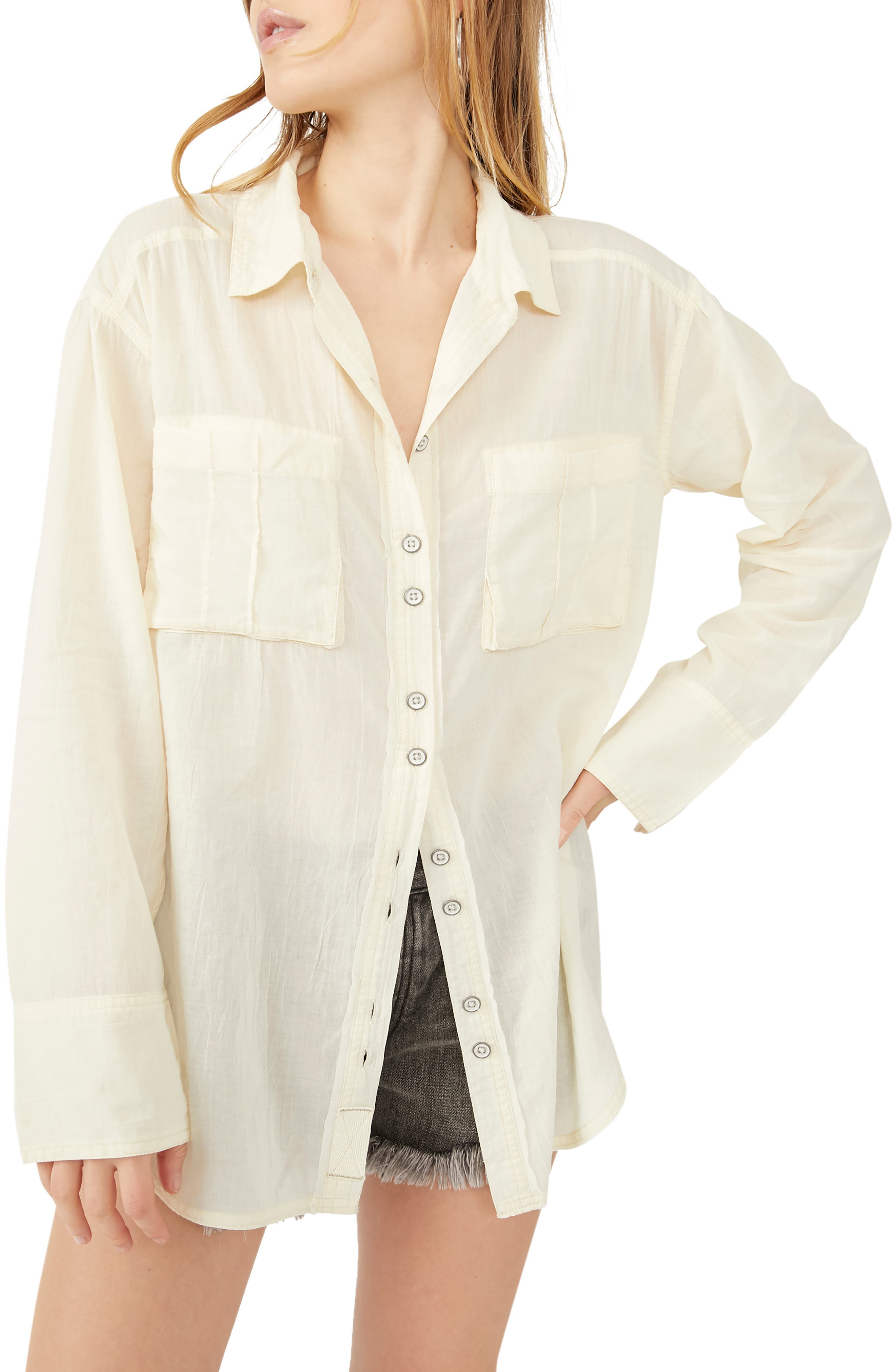 sheer blouse | Nordstrom