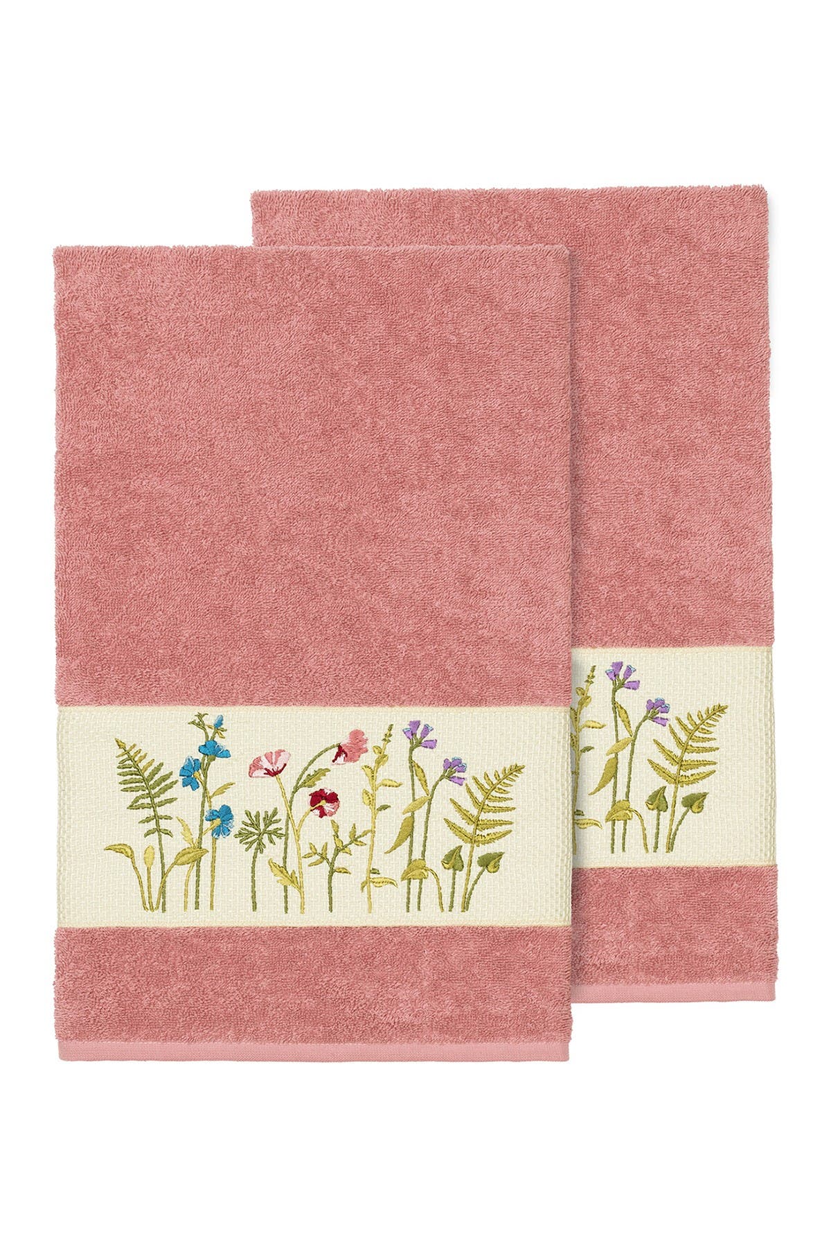 Linum Home Serenity Embellished Bath Towel