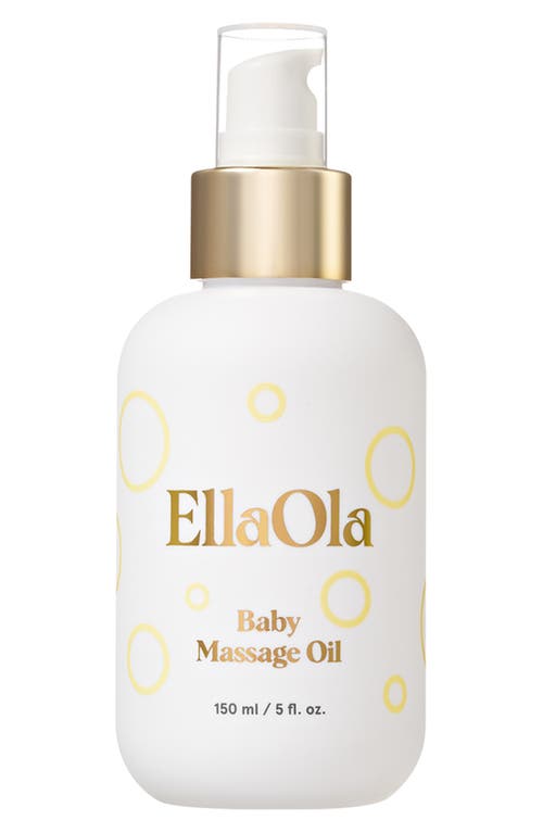 EllaOla 100% Organic Baby Massage Oil in White at Nordstrom