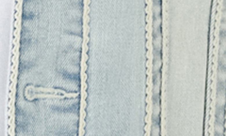 Shop True Religion Brand Jeans Jimmy Rope Stitch Denim Jacket In Kolari Light