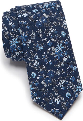 Original Penguin Fennel Floral Print Tie Nordstromrack