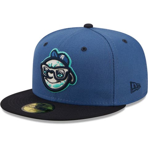 Tampa Bay Rays New Era Retro Jersey Script 59FIFTY Fitted Hat - Black