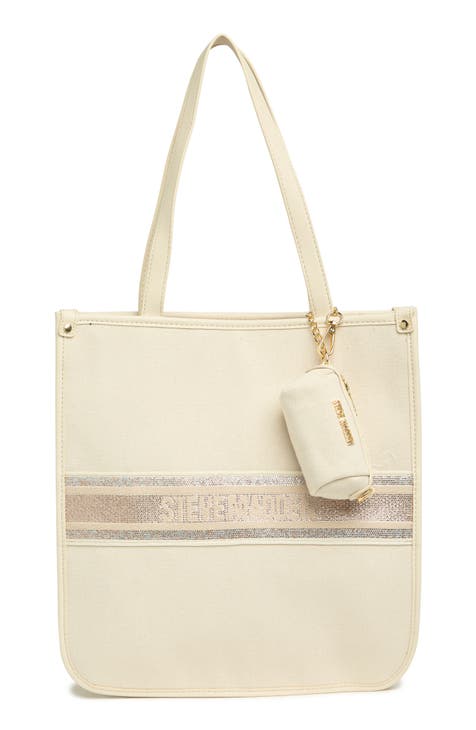 City Canvas Tote with Removable Pouch