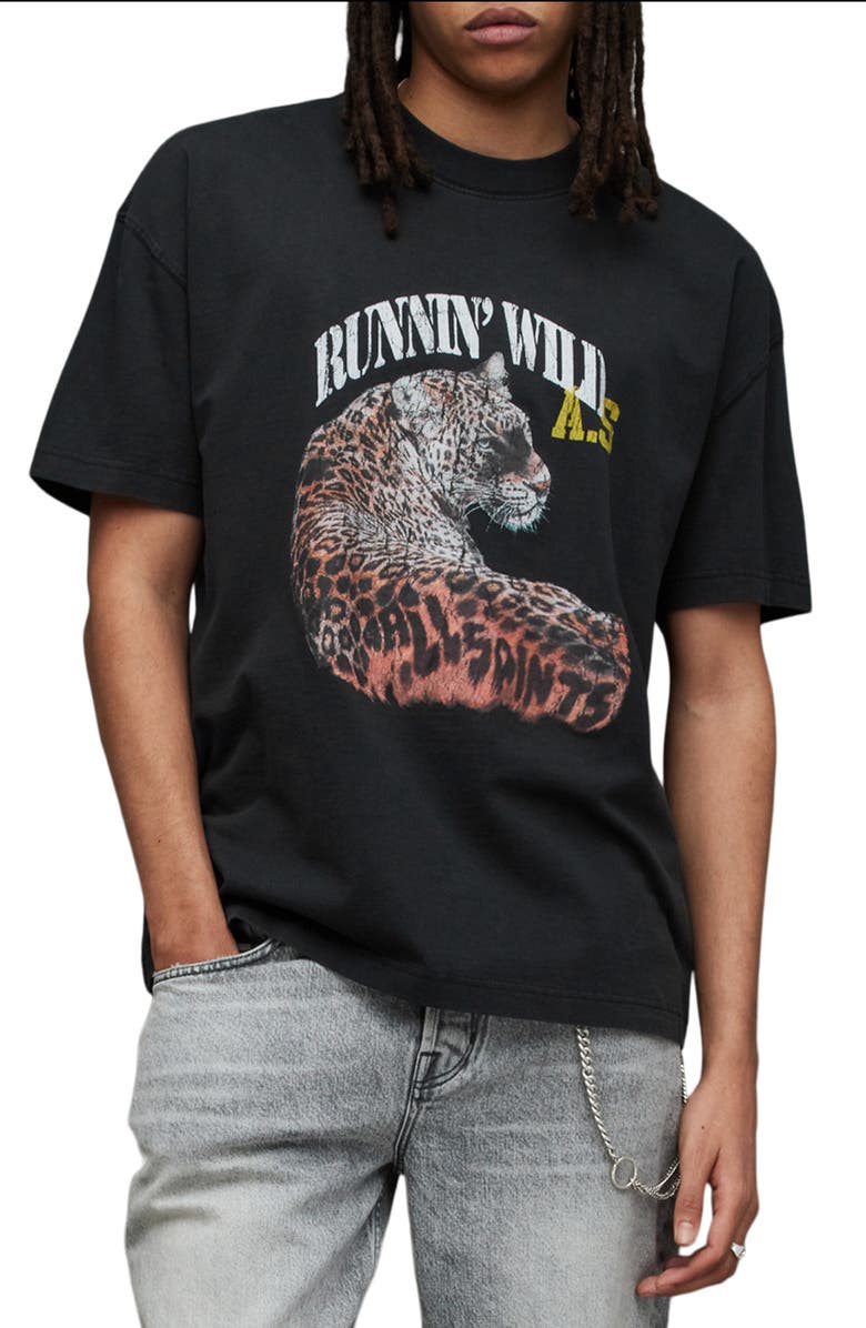 AllSaints Species Graphic T-Shirt, Main, color, 