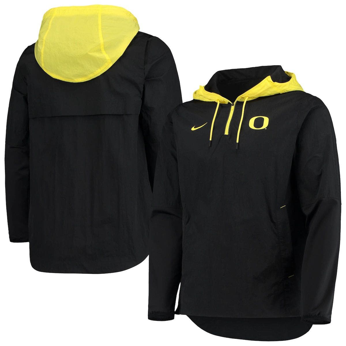 nike black and yellow jacket