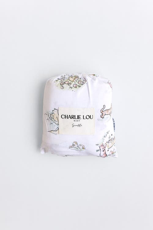 Shop Charlie Lou Baby ® Winnie The Pooh Swaddle In White