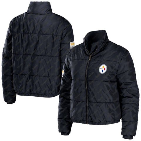 Ladies Pittsburgh Steelers Jacket, Steelers Pullover, Pittsburgh Steelers  Varsity Jackets, Fleece Jacket