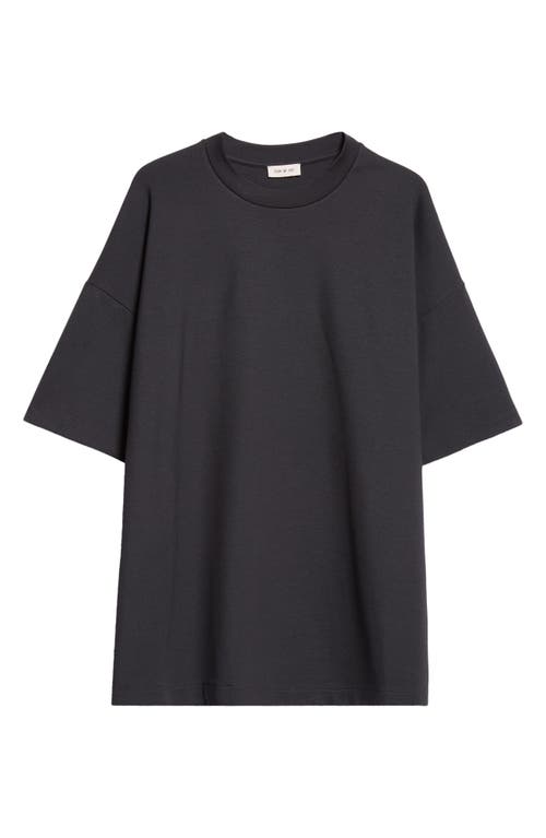 Fear Of God Black Milano T-shirt In Black