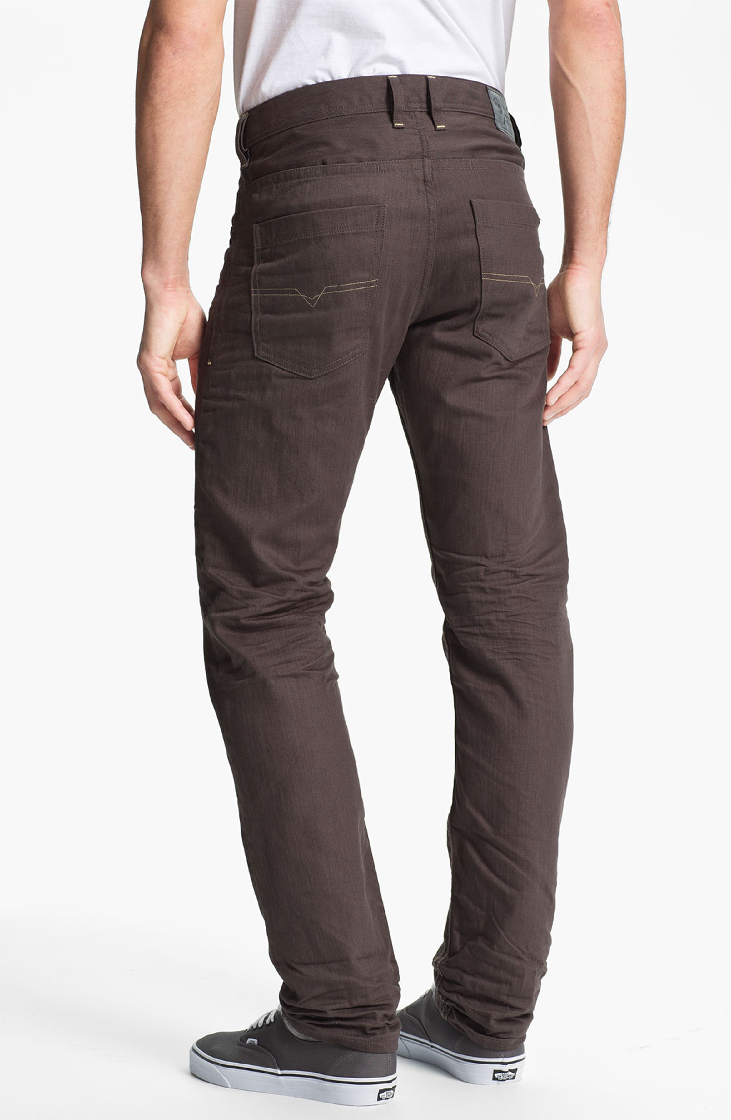 DIESEL® 'Braddom' Slim Tapered Leg Jeans (White Wash) | Nordstrom