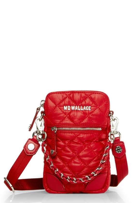 Mz Wallace Micro Crosby Crossbody Bag In Apple