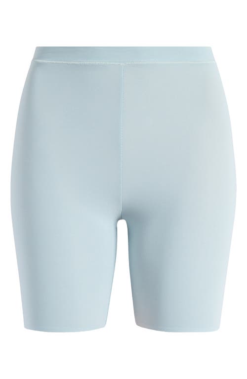 Shop Meundies Dreamseam Long Boyshorts In Blue Slate