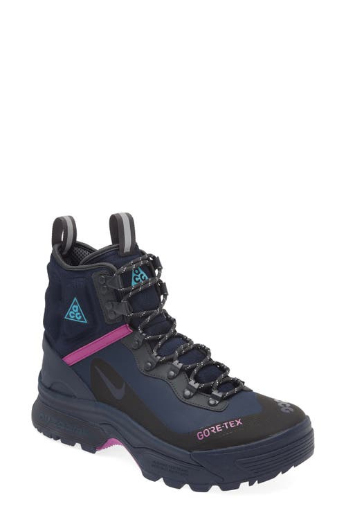 Nike Acg Air Zoom Gaiadome Gore-tex® Waterproof Hiking Sneaker In Blue
