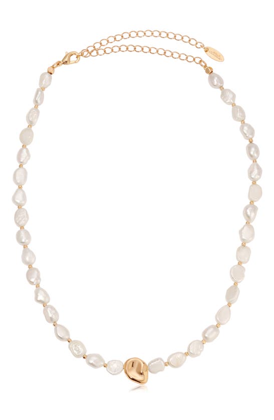 ETTIKA ETTIKA FRESHWATER PEARL NECKLACE 