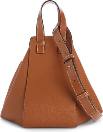 Loewe Small Hammock Leather Hobo Bag