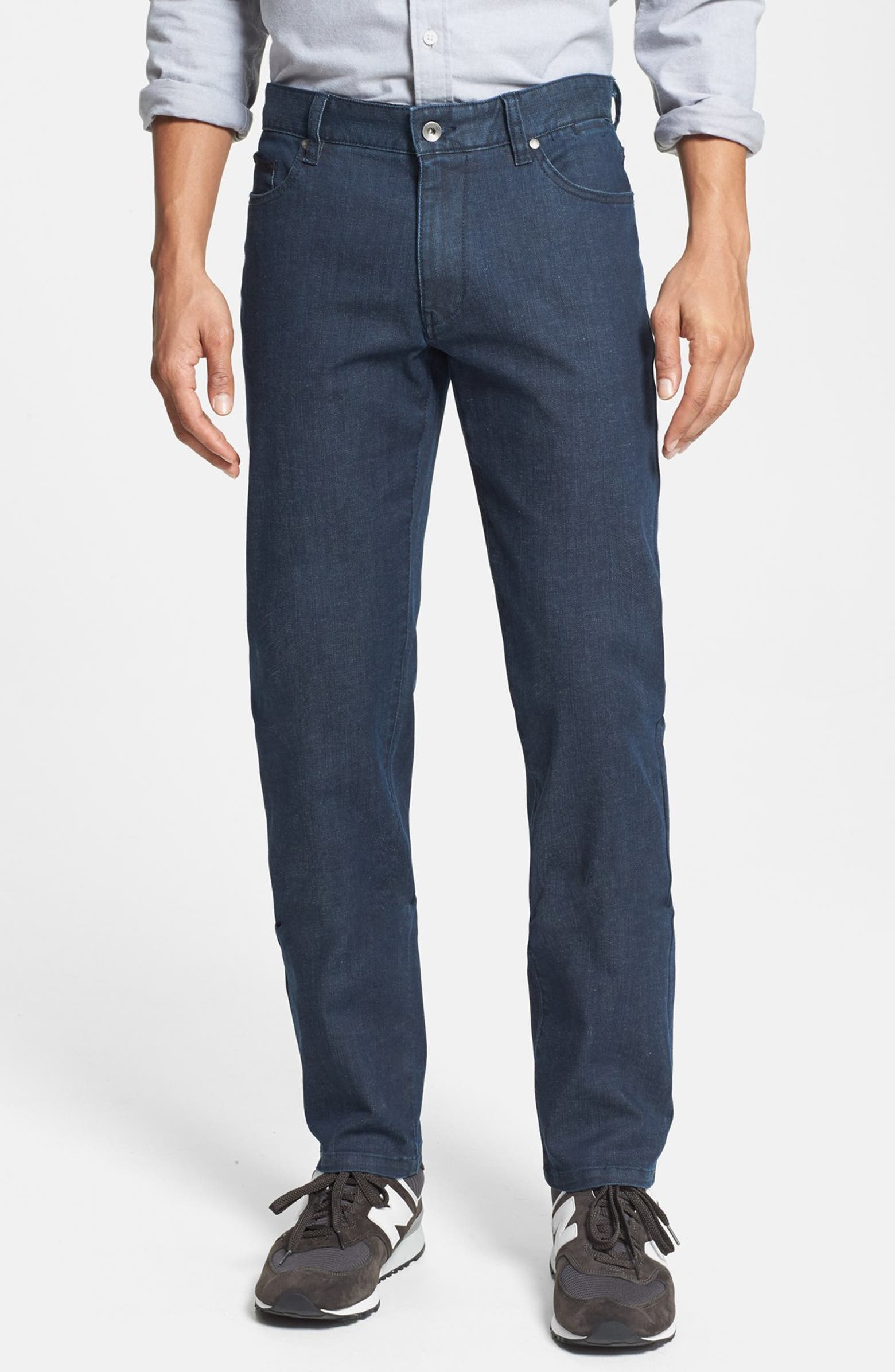Victorinox Swiss Army® 'Esher' Enzyme Wash Straight Leg Jeans | Nordstrom