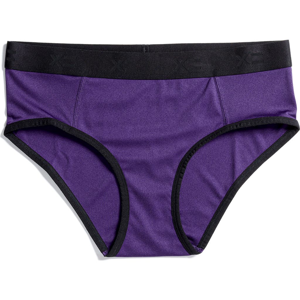 TomboyX Tucking Bikini Hipster Briefs in Ghostly Grape