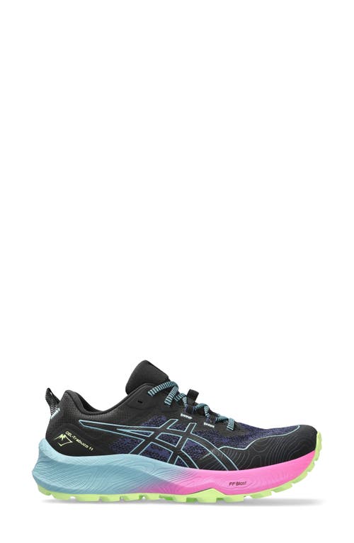 Shop Asics ® Gel-trabuco 11 Running Shoe In Black/gris Blue