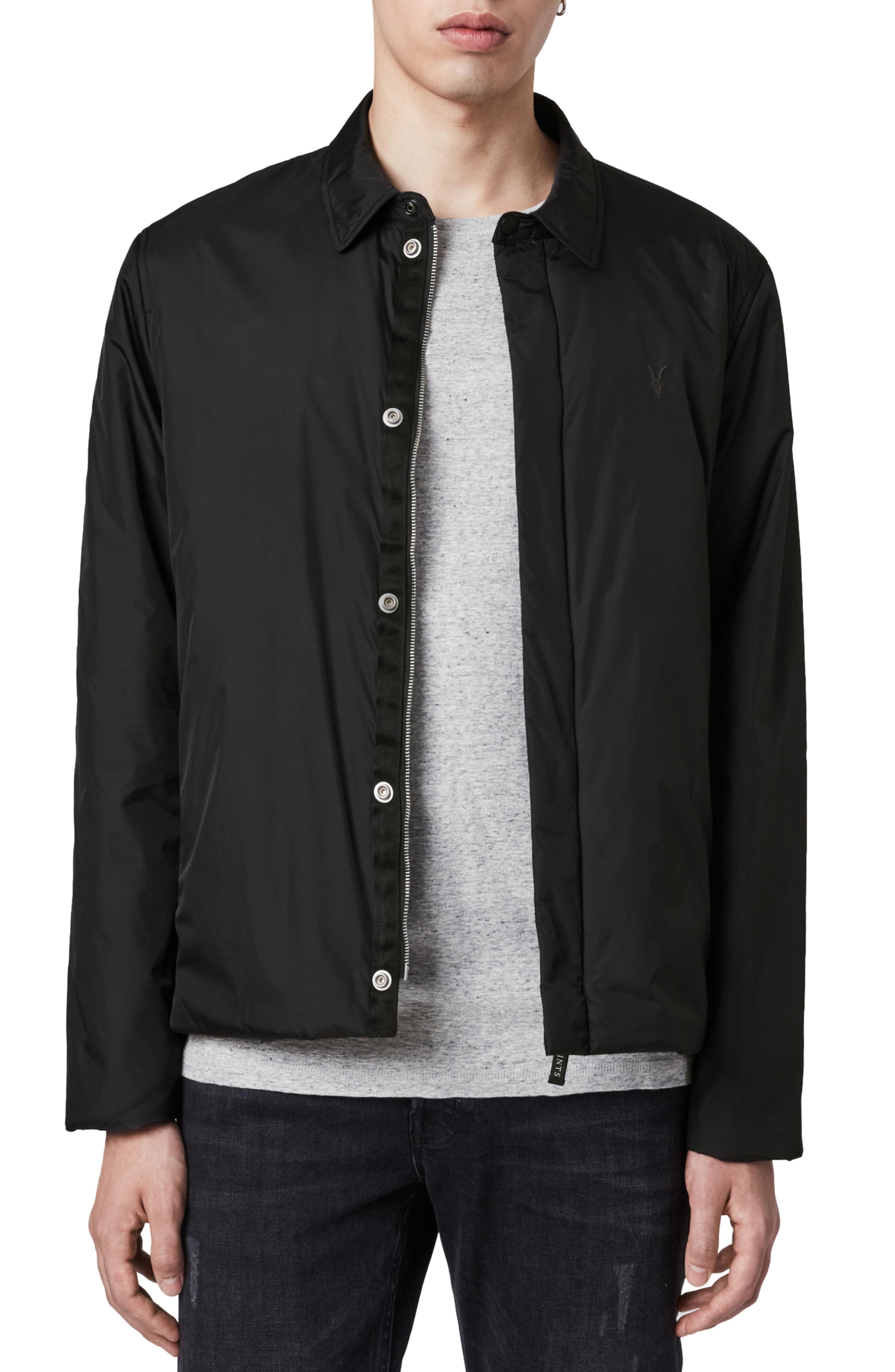 all saints slim fit shirt