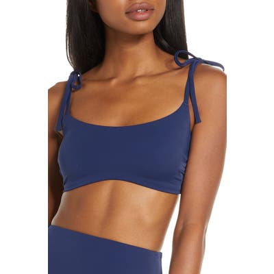 Chelsea28 Easy Retro Bikini Top, Blue