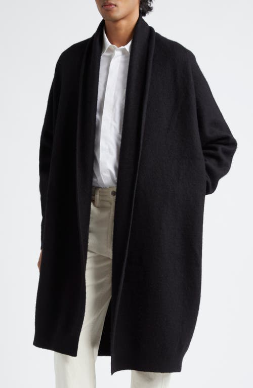 Shop Frenckenberger Wool & Cashmere Balloon Coat In Black