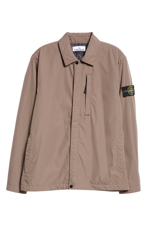 Shop Stone Island Light Jacket In Walnut