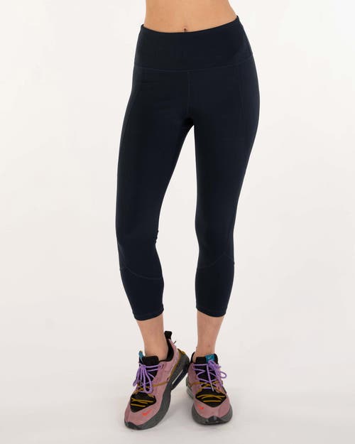 Rebody Active Power Up Silkiflex Leggings 21.5" In Cool Navy