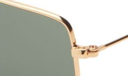 Ray Ban Ray-ban 60mm Irregular Sunglasses In Yellow