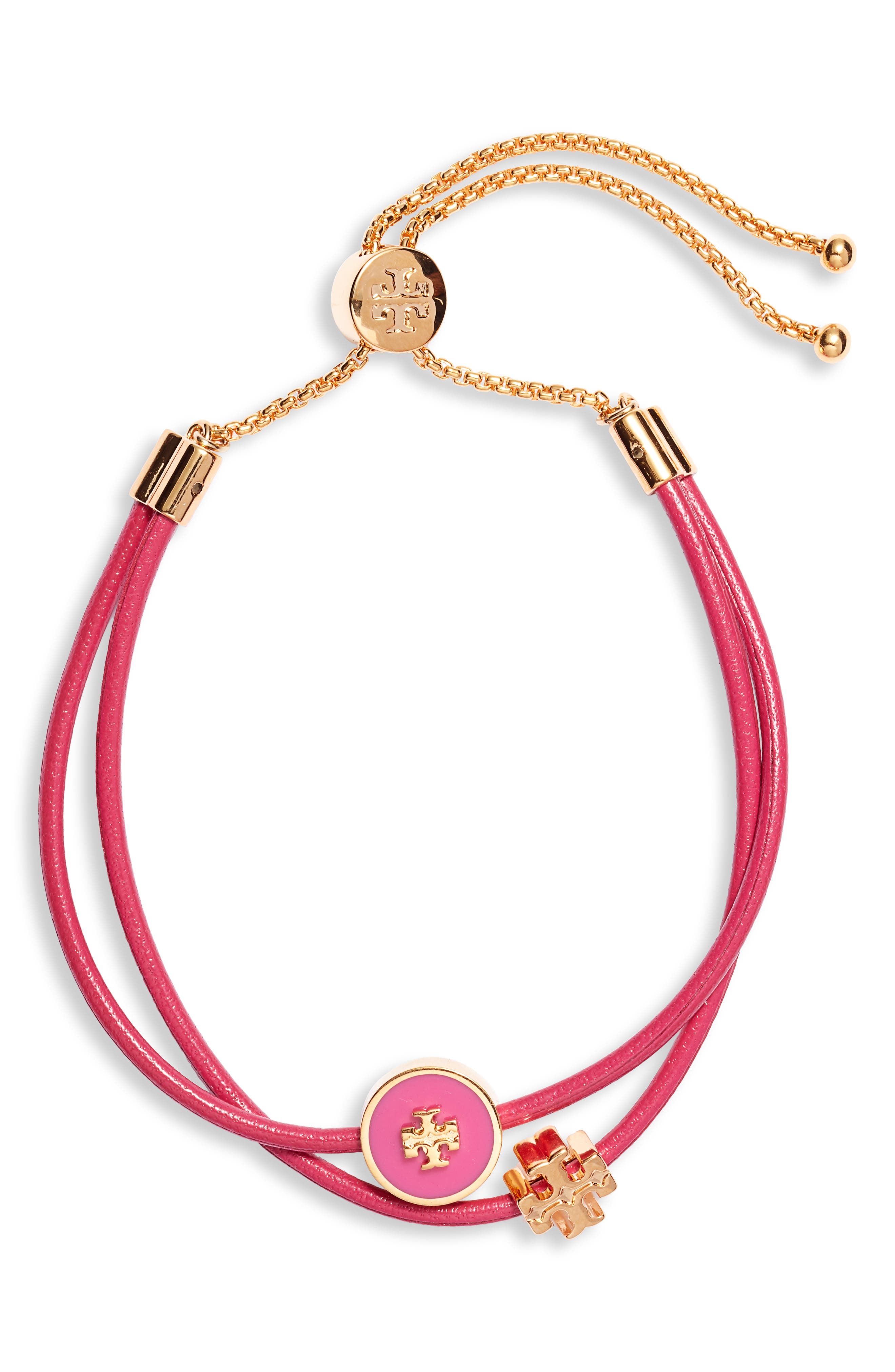 Tory Burch Enamel Logo Slider Bracelet Deals, 60% OFF 