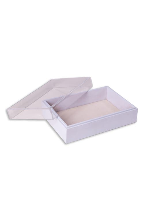 Bey-berk Arno Storage Valet In White
