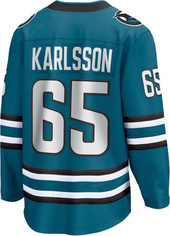 Erik Karlsson San Jose Sharks Fanatics Branded Women's Alternate Premier  Breakaway Player Jersey - Black