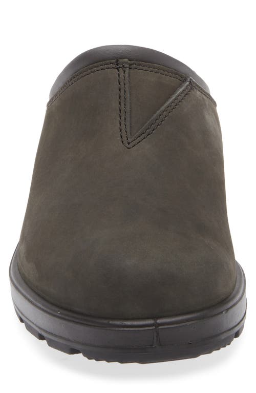 Blundstone Footwear Water Resistant Clog In Rustic Black