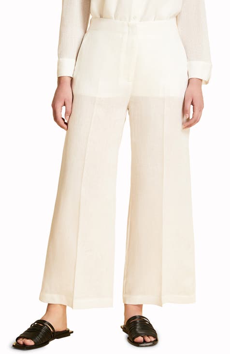 white linen pants women | Nordstrom