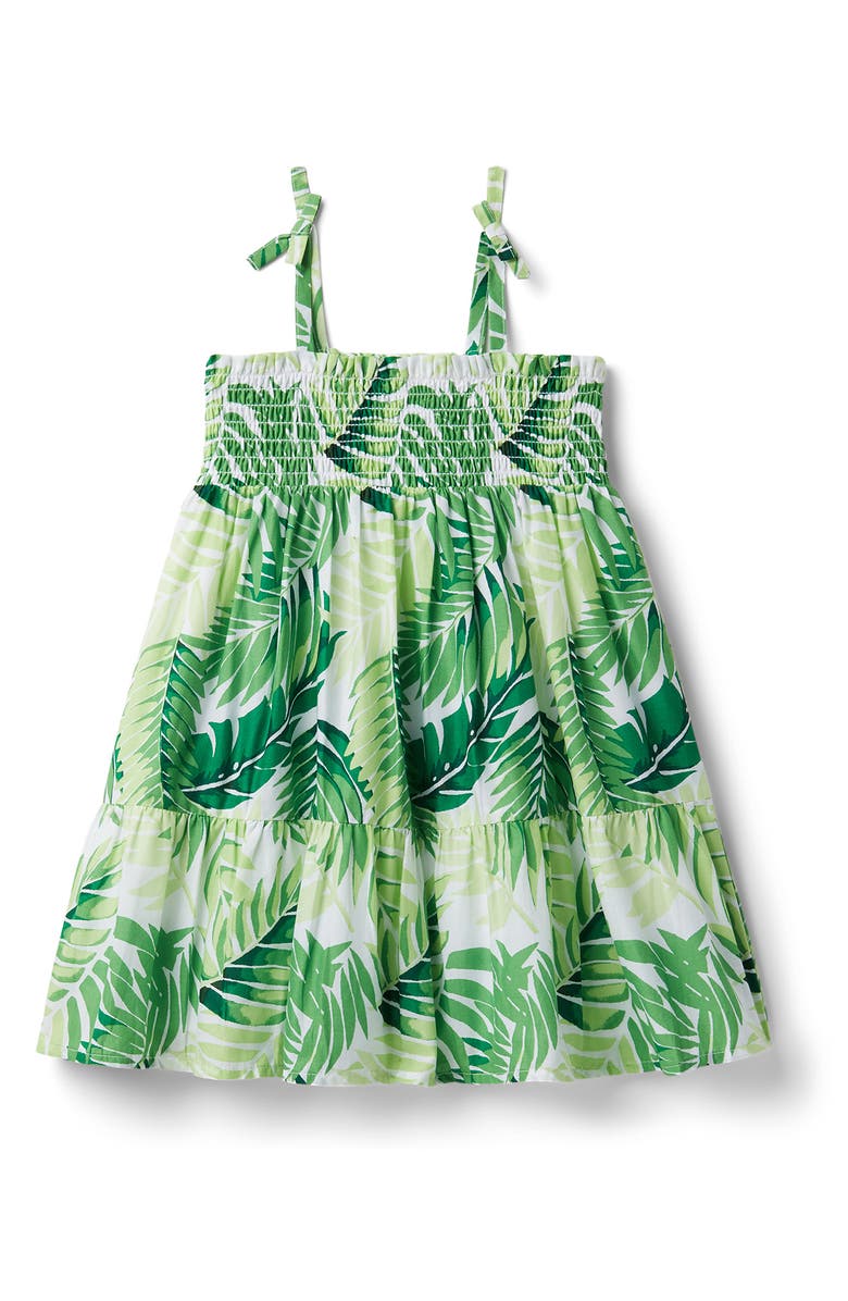 Janie and Jack Kids' Palm Print Cover-Up Sundress | Nordstrom