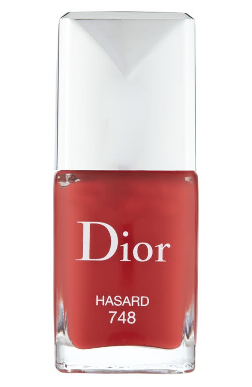 DIOR Vernis Gel Shine & Long Wear Nail Lacquer in 748 Hasard at Nordstrom