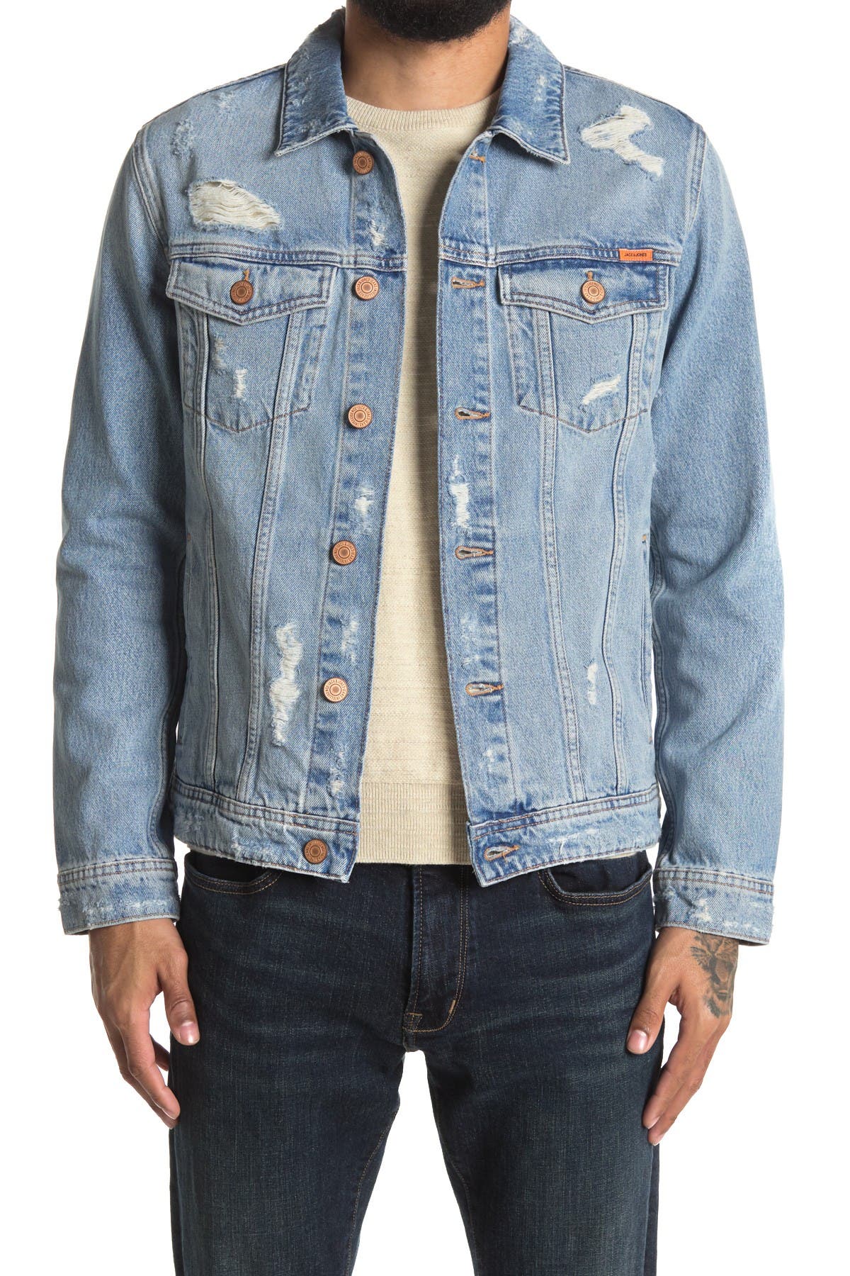 jack and jones torn jeans