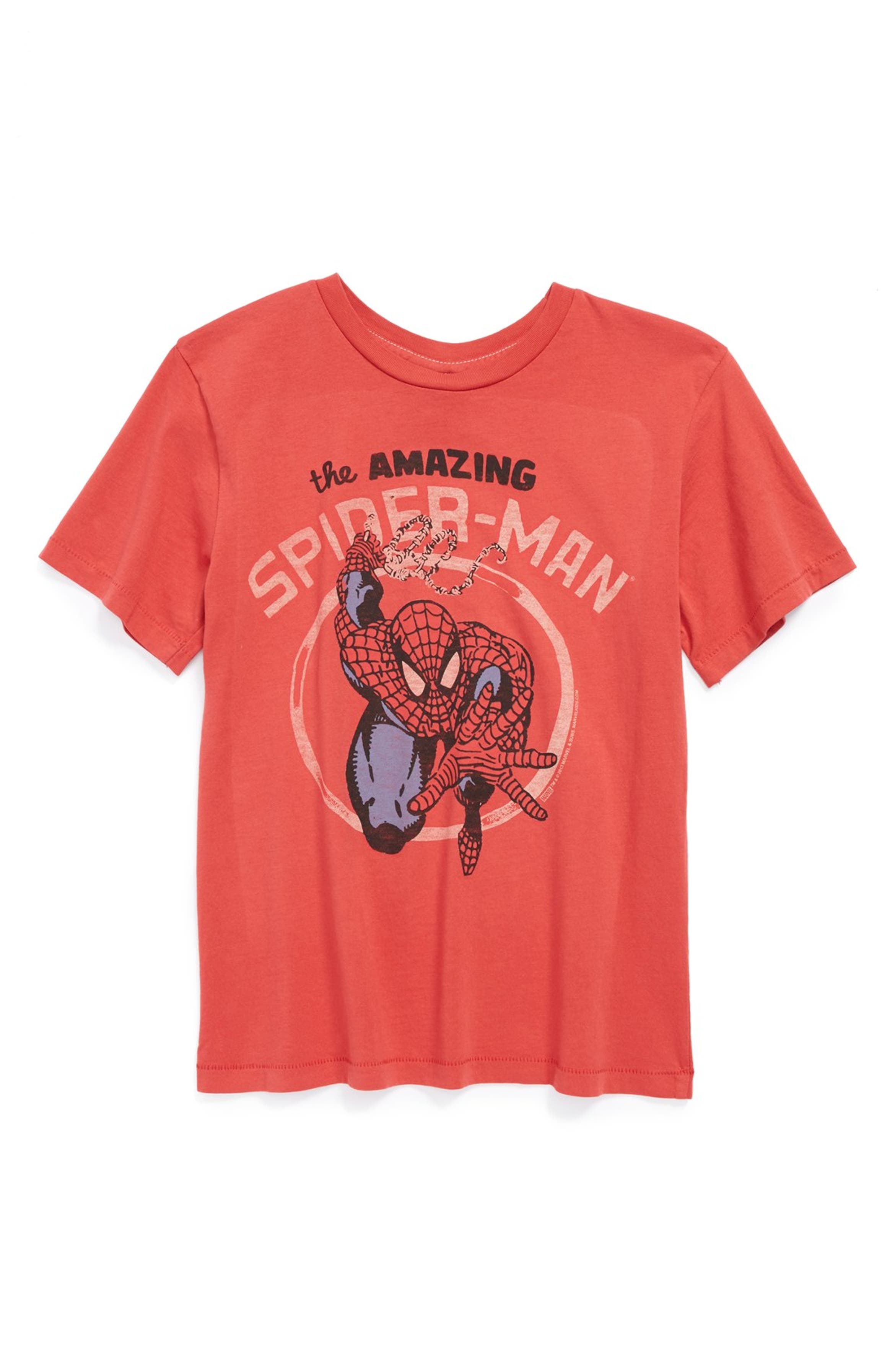 Junk Food 'Spiderman™' Graphic T-Shirt (Little Boys & Big Boys) | Nordstrom