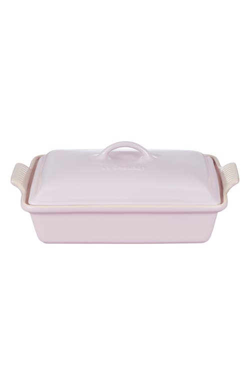 Le Creuset 4-Quart Rectangular Stoneware Casserole with Lid in Shallot at Nordstrom