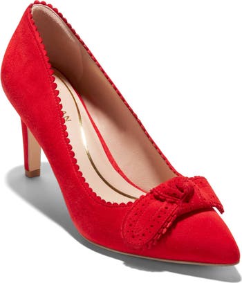 Cole haan 2025 red pumps