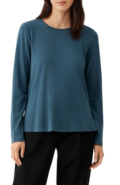 Velvet Raglan Sweatshirt Blue - 100% (Organic) Cotton - Brava Fabrics