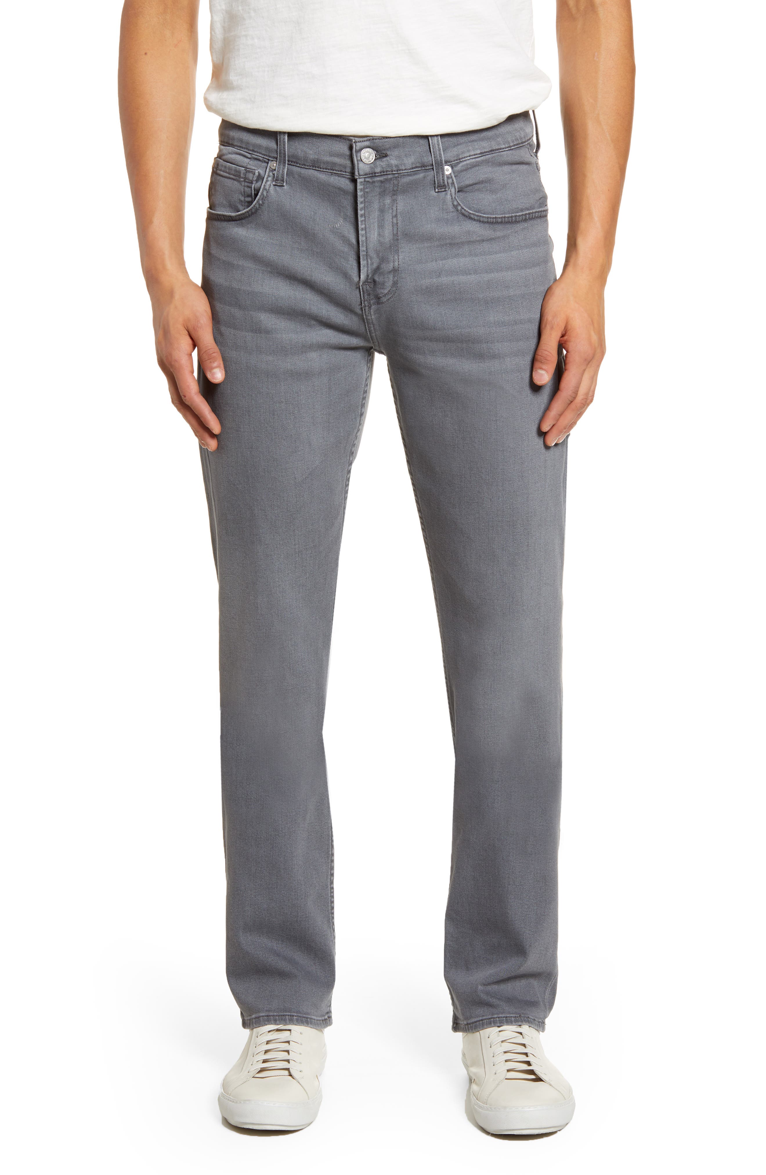 7 for all mankind grey jeans
