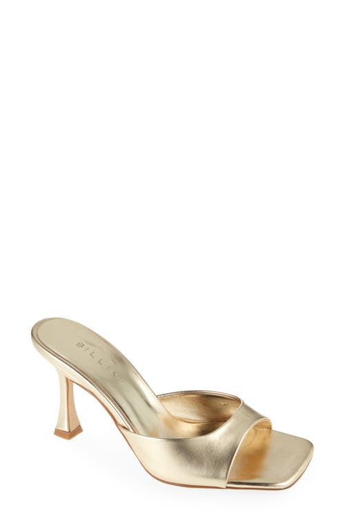 Billini Quade Sandal in Antique Gold